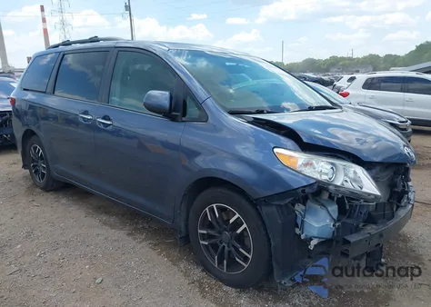 2016 Toyota Sienna Xle 8 Passenger from USA, damaged, VIN 5TDYK3DC7GS739537